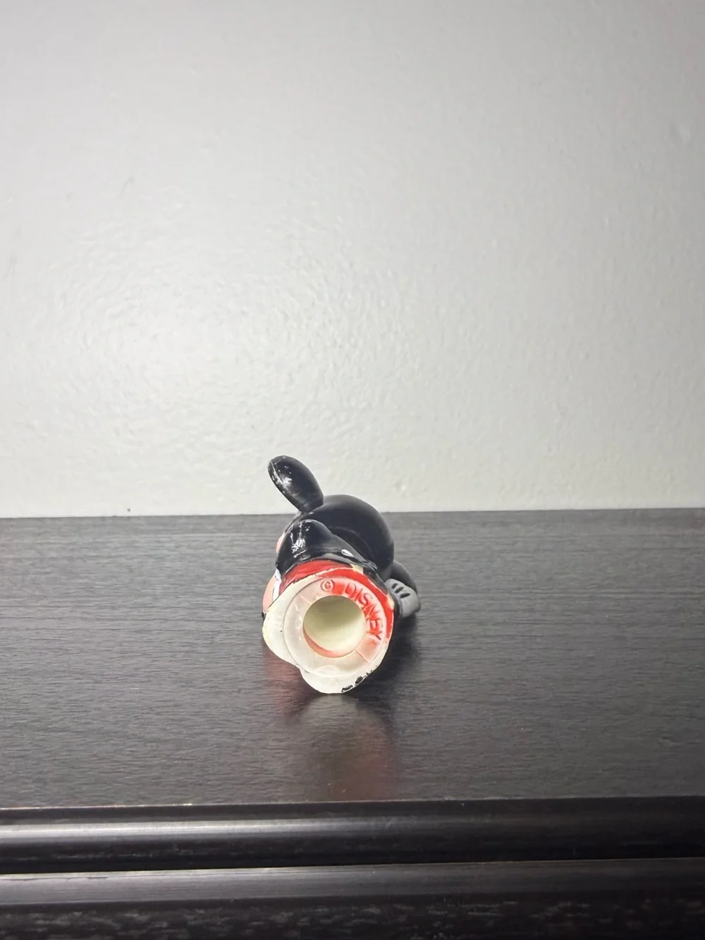 Vintage 1980s Disney Mickey Mouse Bow & Tie Pencil Topper 2 Inches Tall